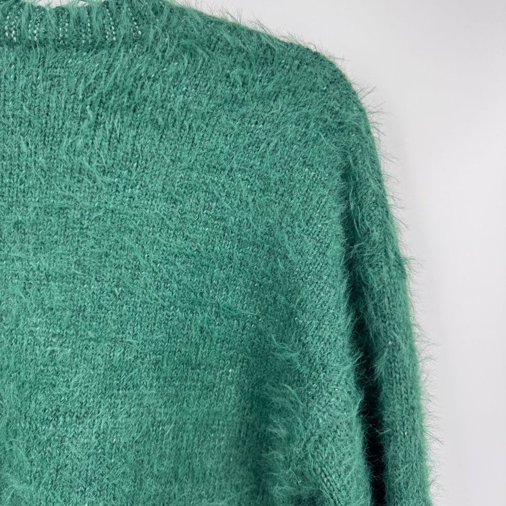 American Eagle Outfitters Cardigan Sweater Womens XS Green Longsleeve Open Front - Picture 10 of 12